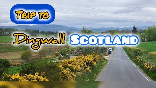 travelling from Inverness to Dingwall Scotland United Kingdom [upl. by Anilatac]