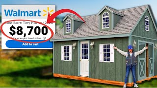 Tiny Home From Walmart UNDER 9K [upl. by Barrow367]