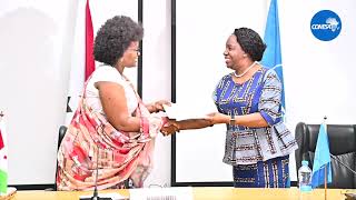 Burundi Envoy Accredited to COMESA [upl. by Muirhead]