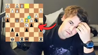 How Magnus Carlsen WAS LOSING vs International Master [upl. by Sapphera]