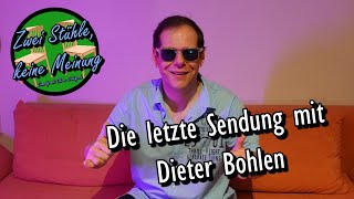 Zwei Stühle keine Meinung  Folge 2 DIETER BOHLEN sucht Nachfolger Comedy mit Oliver Dolezych [upl. by Geanine]