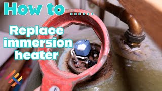 How to replace immersion heater [upl. by Shipp]