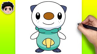 How to Draw OSHAWOTT from Pokemon  Easy StepbyStep [upl. by Piero]