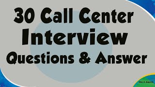 Where Do You See Yourself in 5 Years  Call Center Job Interview Answers [upl. by Rocky]