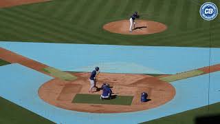 Dodgers pregame Yoshinobu Yamamoto pitches twoinning simulated game at Dodger Stadium [upl. by Rauch]