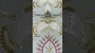 Kasim hand working designing heavy bridal dressdesignerclothing unstitchsuit youtubeshorts dress [upl. by Wadsworth]