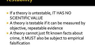 Introduction to Criminological Theory What is a Theory [upl. by Bywaters352]