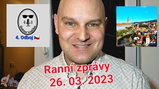 doktoregg Ranní zprávy 26 03 2023 posun času o hodinu dopředu 😀 16821930930800❤️🥚🇨🇿🇸🇰 [upl. by Zednanreh]