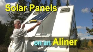 Adding Solar Panels to an Aliner [upl. by Mchugh]