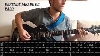 Jarabe De Palo  Depende  cover  Tab guitarra [upl. by Neufer289]