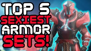 Destiny 2  Top 5 SEXIEST Armor Sets in the Game [upl. by Oiliruam]