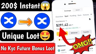 🤯200 Instant Future Bonus In Bingx Exchange😍 Bingx Exchange Bonus LootLoot  Instant Payment Loot🤑 [upl. by Maillij]