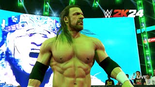 WWE 2K24  Triple H Fastlane Arena ENTRANCE PS5 [upl. by Ahsille]