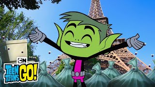 Top Beast Boy Raps  Teen Titans GO  Cartoon Network [upl. by Atthia393]