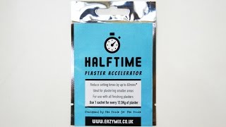 The HalfTime Plaster Accelerator Bucket Test [upl. by Brendan595]