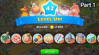 Township Level 42 Gameplay Part 1  townshipgameplay acstownship [upl. by Sillek]