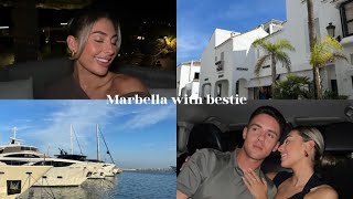 Marbella vlog  back with bestie for a week of laughs [upl. by Ihn]