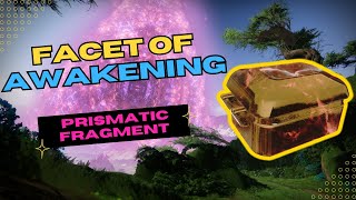 How to unlock Facet of Awakening in Destiny 2  Memory Refractions of light chest location [upl. by Kiryt]