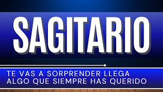 SAGITARIO ♐  TE VA A SORPRENDER LLEGA ALGO QUE SIEMPRE HAS QUERIDO  sagitario horoscoposagitario [upl. by Rotceh]