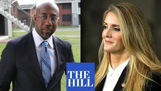 Senate candidate Raphael Warnock cuts new political ad slamming Kelly Loeffler [upl. by Misab123]