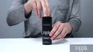 How to Use Toppik Opening Hair Fibers [upl. by Descombes]