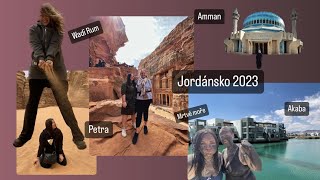 Jordánsko 2023 l Petra 7 Div Světa l Noc v Poušti Wadi Rum l Koupání v Mrtvém Moři [upl. by Anyzratak]