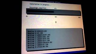 Custom DRDOS 703 Installer CD [upl. by Huckaby]