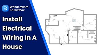 Electrical diagram  how to install electrical wiring in a house [upl. by Col]