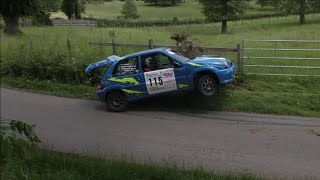 Rallye du Brionnais 2024 Crash amp Show Rallye Auvergne [upl. by Liartnod]