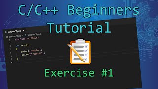 Exercise 1  Functions  CC Beginners Tutorial [upl. by Caldeira]