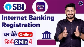 SBI Internet Banking Registration  Online SBI Net Banking Activation [upl. by Latif]