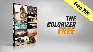 Free After Effects Templates The Colorizer great for After Effects Intro Videos by BlueFX [upl. by Nayb]