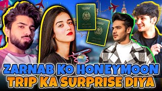 Zarnab Ko Diya Honeymoon Surprise  Laraib Khalid  Zarnab Fatima  Maaz Safdar  Zulqarnain [upl. by Hamilah]