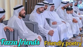 Fazza friendsFriendly poetry❣️Fazza Sheikh HamdanPoemFazza together friendsFazza [upl. by Misha]