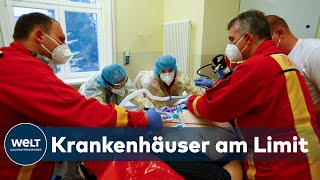 KLINIKEN VOR KOLLAPS Trotz Lockdown stößt das Gesundheitssystem an seine Grenzen [upl. by Rooker]