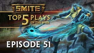 SMITE  Top 5 Plays 51 [upl. by Eylhsa660]