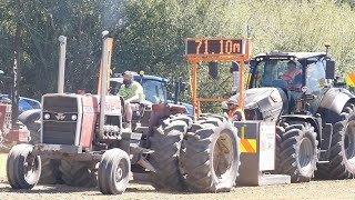 Old Massey Ferguson 1155 Antique V8 Perkins Tractor Pulling in Waimumu [upl. by Cristiano878]