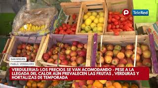 SAN MIGUEL  VERDULERIAS LOS PRECIOS SE VAN ACOMODANDO [upl. by Jacquelynn329]