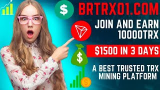 brtrx01com  Best legal mining platform in 2022 register and activate account and send 1000usdt [upl. by Harsho101]