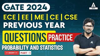 GATE 2024  ECE  EE  ME  CE  CSE  Previous Year Questions  Probability and Statistics  Part1 [upl. by Nivlad]