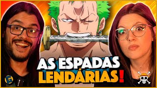 ANA reage as ESPADAS LENDÁRIAS de ONE PIECE [upl. by Akiras]