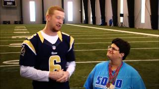 Coach Special Olympics Missouri Johnny Hekker St Louis Rams [upl. by Wilcox]