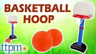 Little Tikes TotSports Easy Score Basketball Set  Baketball Hoop Review  MGA Entertainment [upl. by Woodley]