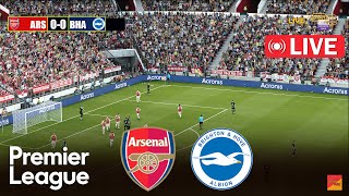 🔴LIVE  Arsenal vs Brighton  English Premier League eFootball PES 21 Gameplay PC [upl. by Judi]