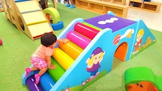 Indoor Playground Fun For Kids Jumping Sliding Games Giggles and Fun Houston Texas  ZMTW [upl. by Clo]