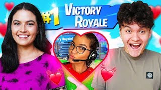 IF YOU WIN FORTNITE I WILL DATE YOU NEW Girlfriend for Little Brother FaZe Jarvis [upl. by Nedyaj]