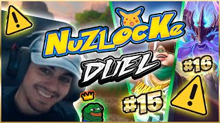 VAMANA Y SURTR SI PIERDO DEJO YOUTUBE  Julio  🐉 DUEL NUZLOCKE 15 y 16 🏆 [upl. by Naitsirk]