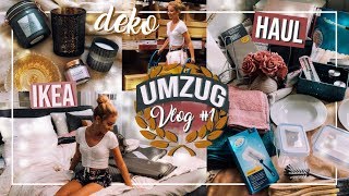 UMZUGSVLOG 1  Haul Ikea Woolworth Höffner  JustSayEleanor ♡ [upl. by Kinghorn]