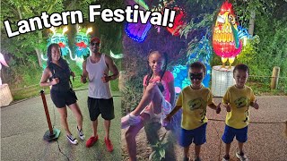 Lantern Festival at The Zoo Night Light Event Family Fun World Vlog [upl. by Cindra]