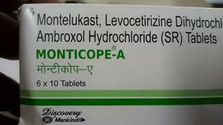 Monticope A Tablet Uses Side effects Reviews in hindi [upl. by Poyssick214]